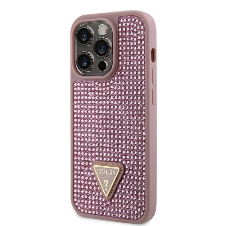 تخمين حالة حجر الراين مع شعار المثلث - القرنفل - iPhone 15 Pro