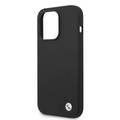 BMW Silicone Case with Metal Logo for iPhone 15 Pro Max