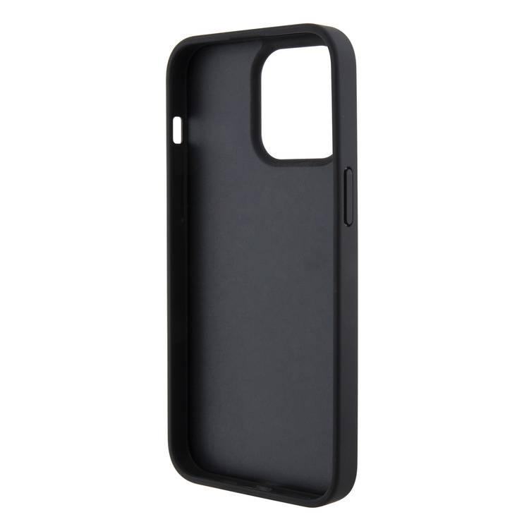 U.S.Polo Assn. PU Leather HS Pattern Case for iPhone 15 Pro Max - Black - أخضر - iPhone 15 Pro Max