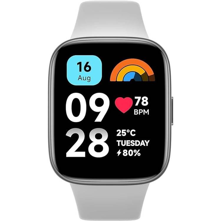Redmi Smart Watch 3 Active Gray 1.83 Inch Big LCD Display, 5ATM Water  Resistant, 12 Days Battery Life, GPS, 100+ Workout Mode, Heart Rate  Monitor, Full Scale Fitness Tracking. : : Electronics