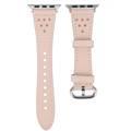 Devia Slim Leather Watch Band 38/40mm - Pink