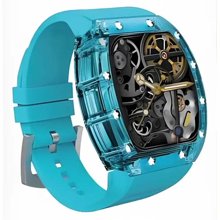 ساعة جرين ليون كارلوس سانتوس الذكية - أزرق سماوي