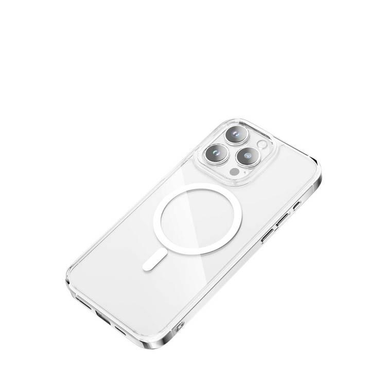 جراب Green Lion Magsafe شفاف تمامًا - صافي - iPhone 15 Pro