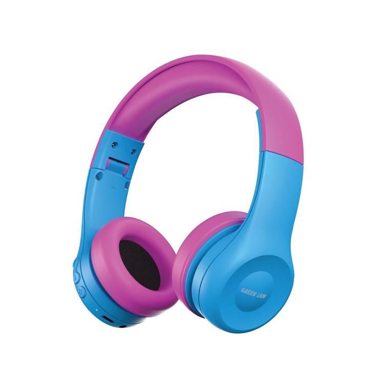سماعة رأس لاسلكية للأطفال من جرين ليون Gk-100 - أزرق/وردي