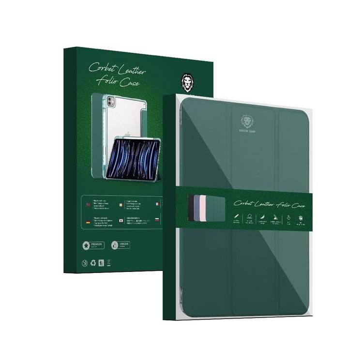 حافظة جلد كوربيت باللون الأخضر لجهاز iPad 10.9 / 11 - أخضر