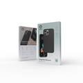 غطاء حماية من السيليكون السائل Green Lion مع Magsafe لهاتف iPhone 15 Pro - أسود