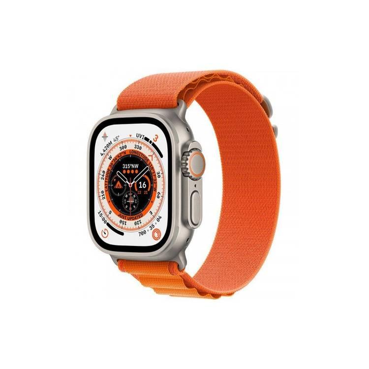 Green Lion Ultra AMOLED Smart Watch - Titanium Orange - 49 MM