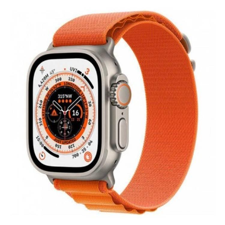 ساعة جرين ليون الترا اموليد الذكية - تيتانيوم برتقالي - 49 ملم