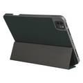 Green Premium Leather Case for Apple iPad 11  2020 - Green
