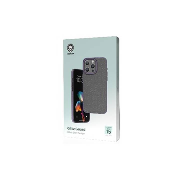 Green Lion Glitz Guard Case for iPhone 15 Pro / 15 Pro Max