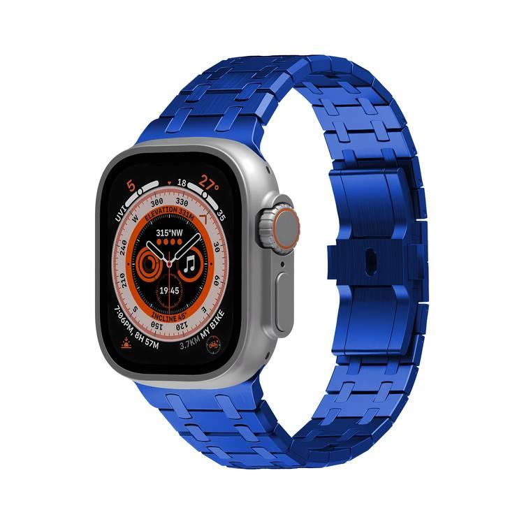 حزام ساعة ليفيلو رويال لينك من الفولاذ المقاوم للصدأ - أزرق