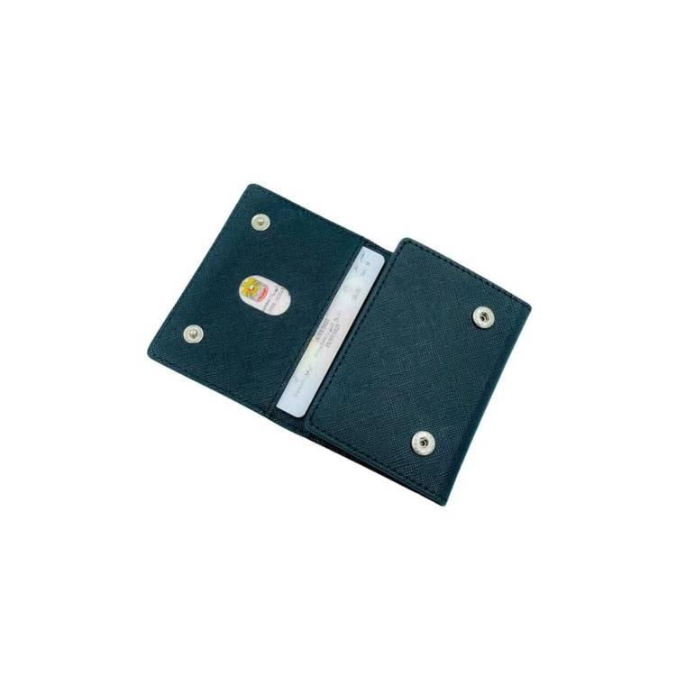Levelo Mitte 8 in 1 Magsafe Cardholder Wallet  - Black