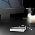Powerology iMac 24 بوصة USB-C Dock مع حاوية SSD 10 جيجابايت في الثانية - رمادي