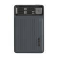 Porodo 10000mAh Power Bank with Built-in Type-C and Lightning Cables  - Black - 10000 mAh