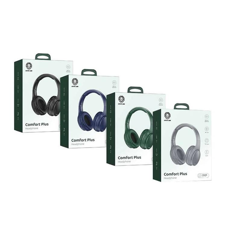 Green Lion Comfort Plus Headphones - Green