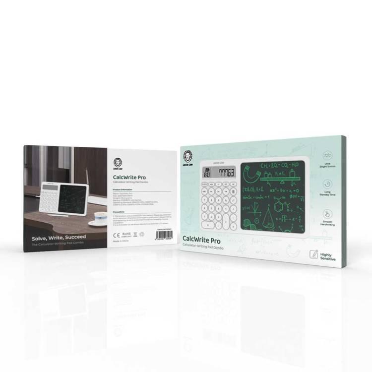 الآلة الحاسبة العلمية ولوحة الكتابة من Green Lion - أبيض