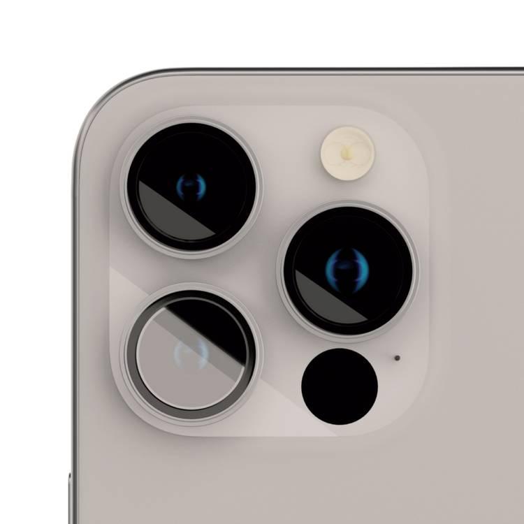 Shop Levelo iPhone 15 Pro / 15 Pro Max For Lucent Trio 9H Hardness Camera  Lens Protector