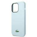 Lacoste iPhone 15 Pro For HC Magsafe Silicone Croc Logo - Blue