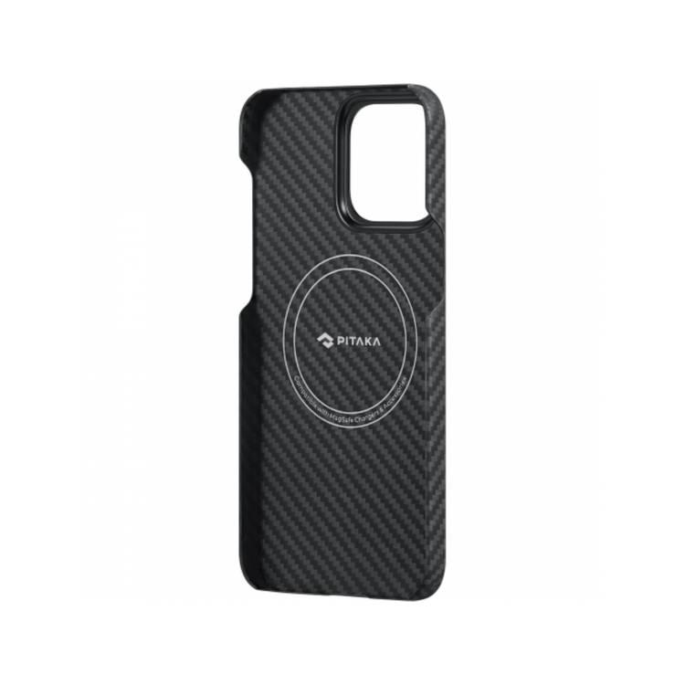 Pitaka iPhone 15 Pro For MagEZ Case 4 1500D - Black/Grey Twill