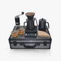 مجموعة ماكينة صنع القهوة جرين ليون G-80 بلس - أسود