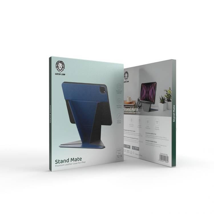 Green Lion Kickstand  Case iPad 12.9" - Blue
