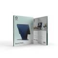Green Lion Stand Mate Premium Leather Case For iPad 10.2" - Blue