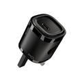 Green Lion Mini 20W PD Wall Charger with 1M Type-C To Lightning  - Black