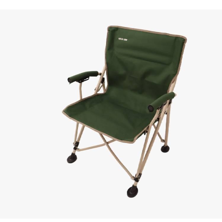 كرسي تخييم خارجي من جرين ليون مع حقيبة حمل - أخضر غامق