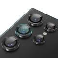 Green Lion Camera Lens Armor For Samsung Galaxy S24 Ultra - Black