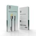 Green Lion USB-A To Lightning Tough Cable (1m) - Black