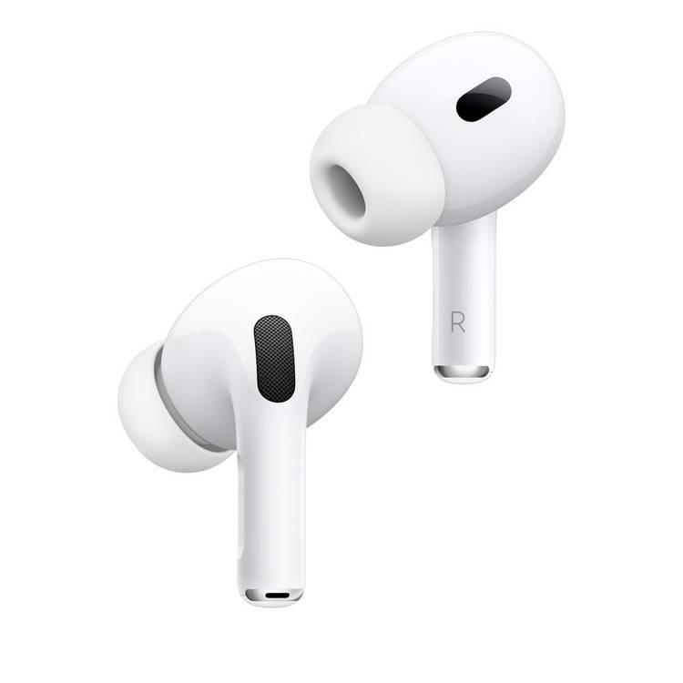 Apple AirPods Pro [سماعات أذن لاسلكية من الجيل الثاني] مع حافظة MagSafe USB-C | أبيض