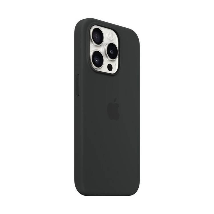 Apple iPhone 15 Pro Silicone Case [MagSafe] - Black