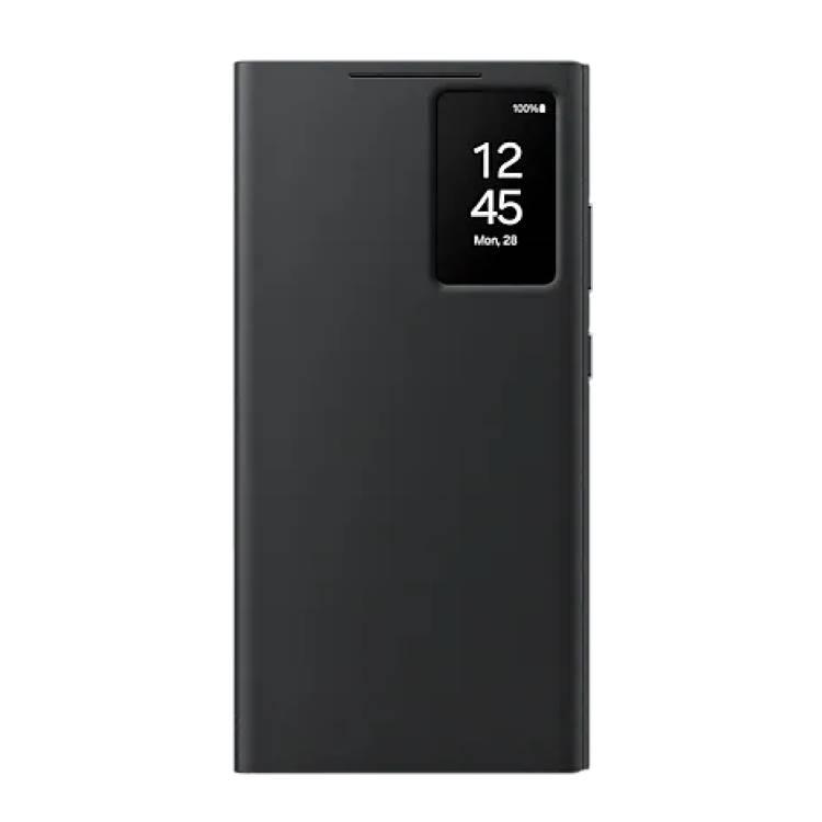 Samsung S24 Ultra Smart View Wallet Case - Black