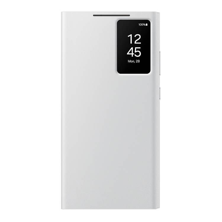 Samsung S24 Ultra Smart View Wallet Case - White