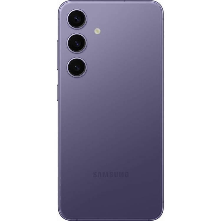 هاتف ذكي Samsung Galaxy S24 5G بسعة 8 جيجابايت/256 جيجابايت/مزدوج الشريحة مع شريحة eSIM  - بنفسج