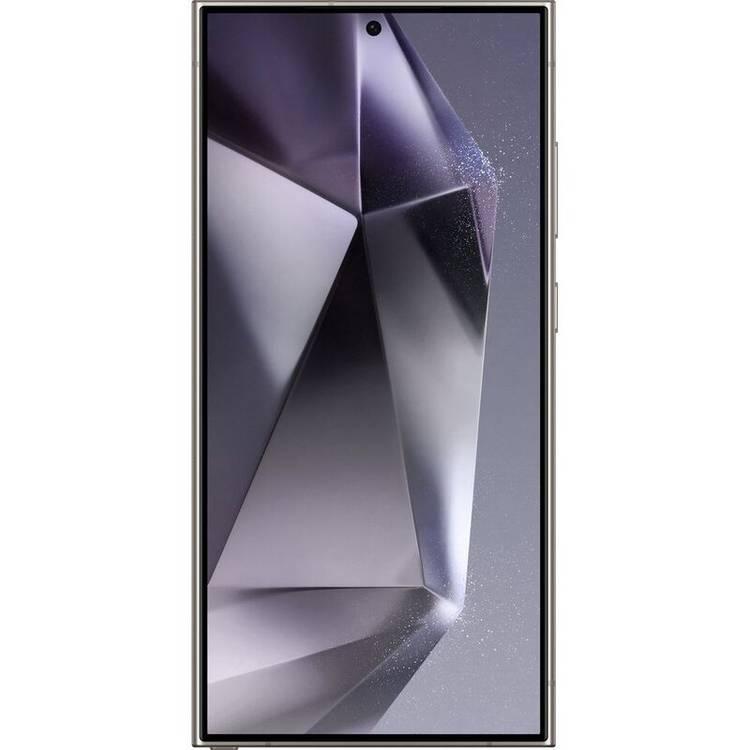 هاتف Samsung Galaxy S24 Ultra 5G بسعة 12 جيجابايت/512 جيجابايت/مزدوج الشريحة مع شريحة eSIM  - أسود