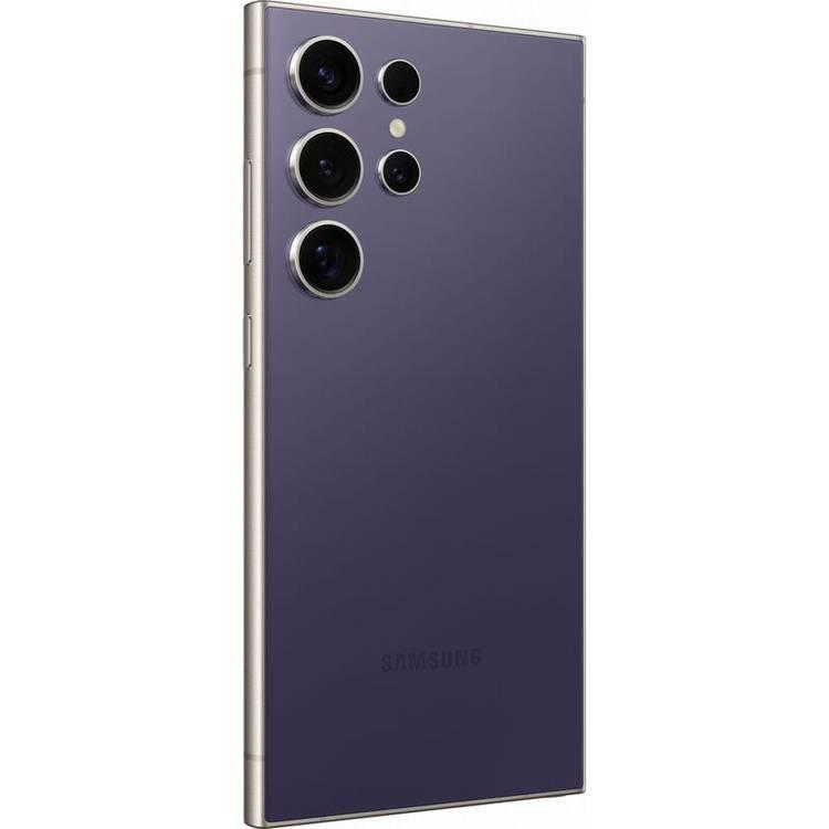 هاتف Samsung Galaxy S24 Ultra 5G بسعة 12 جيجابايت/512 جيجابايت/مزدوج الشريحة مع شريحة eSIM  - أسود
