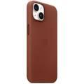 Apple  iPhone 14 Leather Case [MagSafe] | Umber