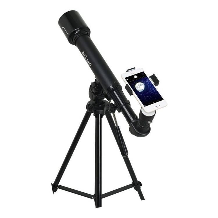 Galaxy Tracker 375 Power 50mm Wide Angle HD Telescope | Eastcolight  - Black