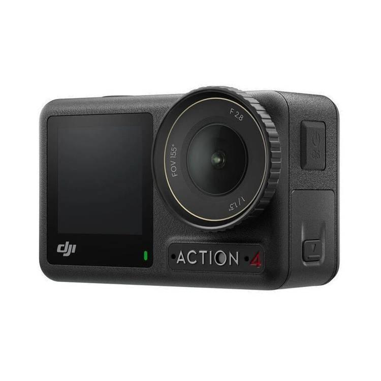 مجموعة المغامرة - كاميرا الحركة DJI Osmo Action 4  - أسود