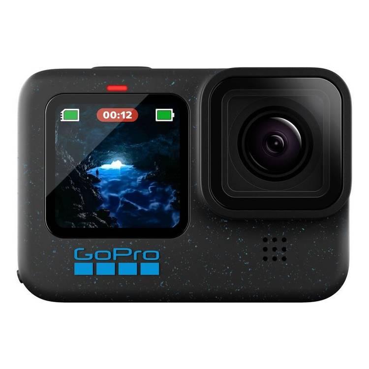 HERO12 GoPro Black - حزمة الملحقات | إندورو إضافي + معالج + حزام للرأس 2.0 | - أسود