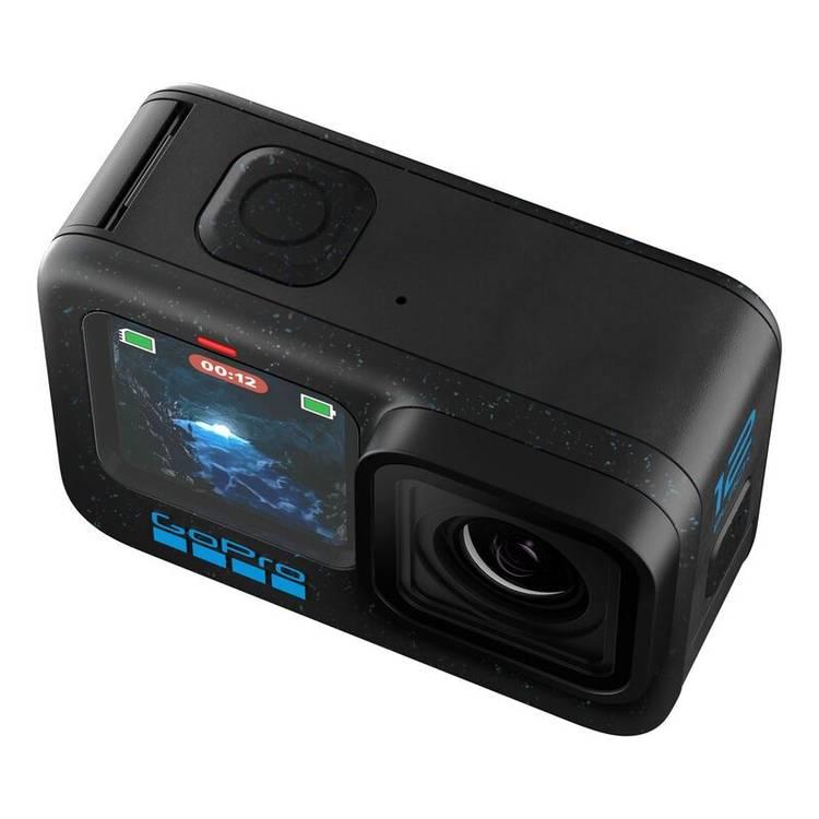 HERO12 GoPro Black - حزمة الملحقات | إندورو إضافي + معالج + حزام للرأس 2.0 | - أسود