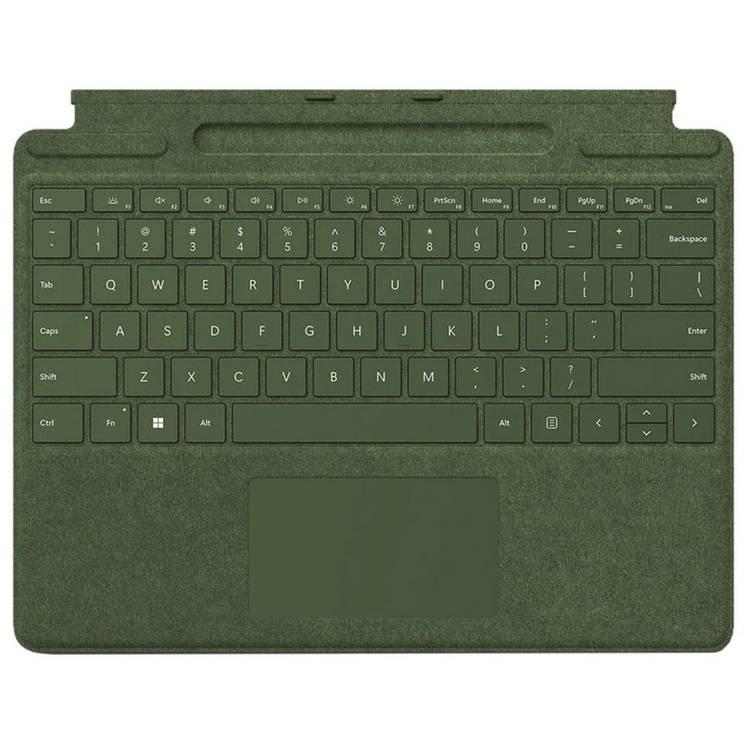 ياقوت | لوحة مفاتيح Microsoft Surface Pro Signature باللغة الإنجليزية | لوحة مفاتيح باللغة العربية  - أخضر