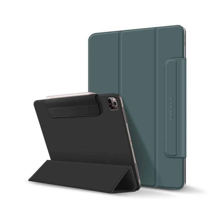 Hyphen مقاس 12.9 بوصة Smart Folio Green لجهاز iPad Pro - أسود