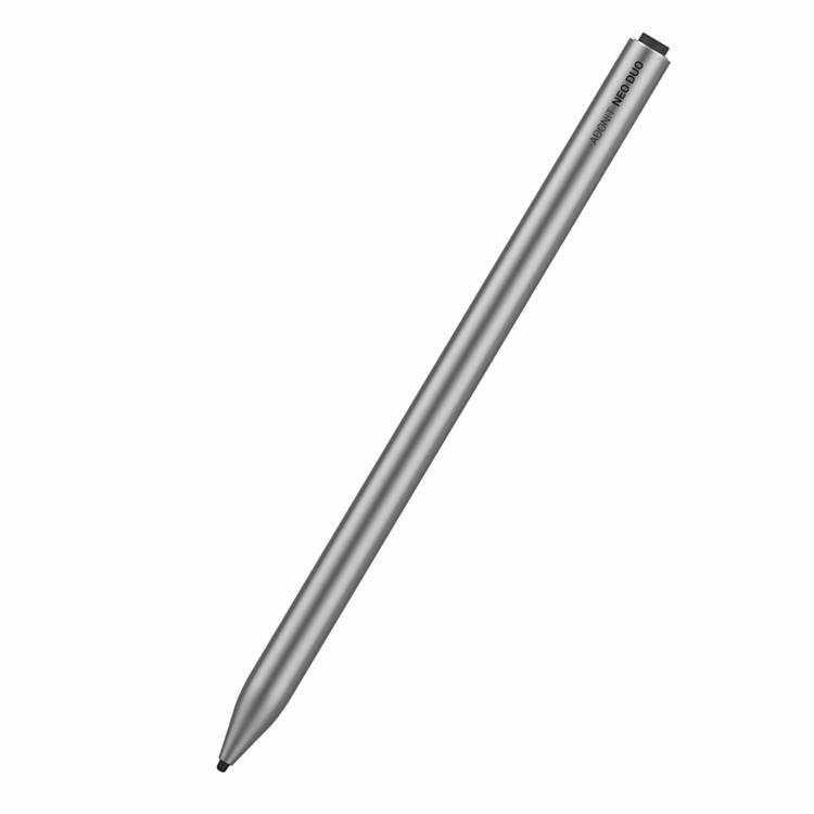 Adonit Neo Duo Dual-Mode Magnetically Attachable Stylus | Matte Silver