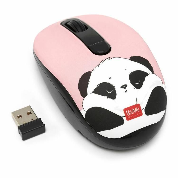 ماوس ليغامي لاسلكي مع ريسيفر USB | الباندا