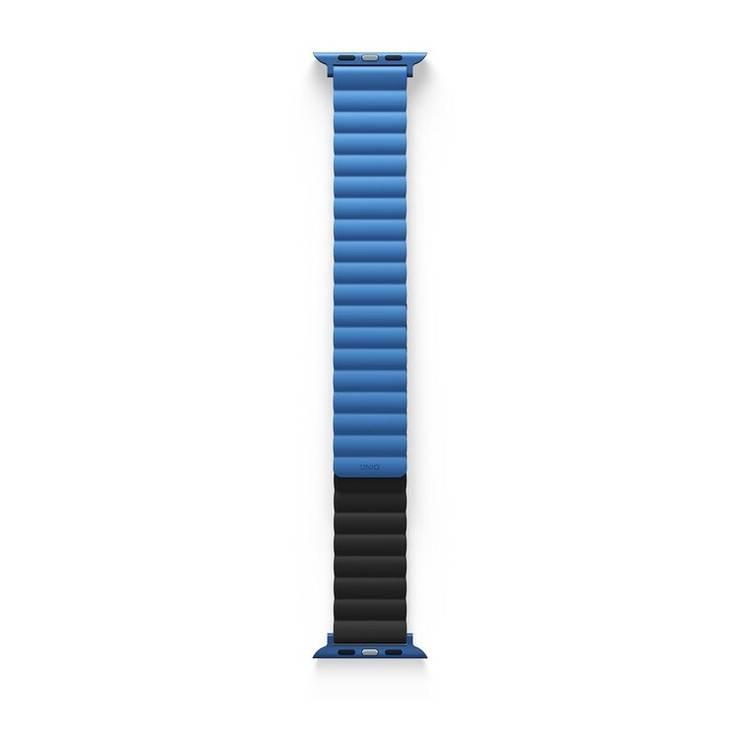 حزام ساعة أبل المغناطيسي ذو الوجهين من يونيك ريفيكس - أزرق غامق
