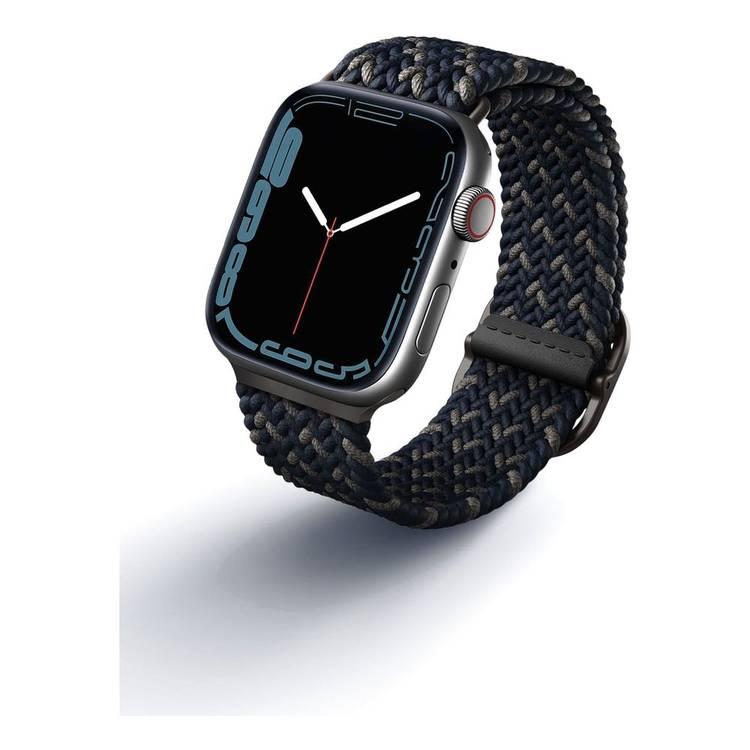 حزام ساعة Apple Watch من Uniq مضفر Aspen Designer Edition - أزرق