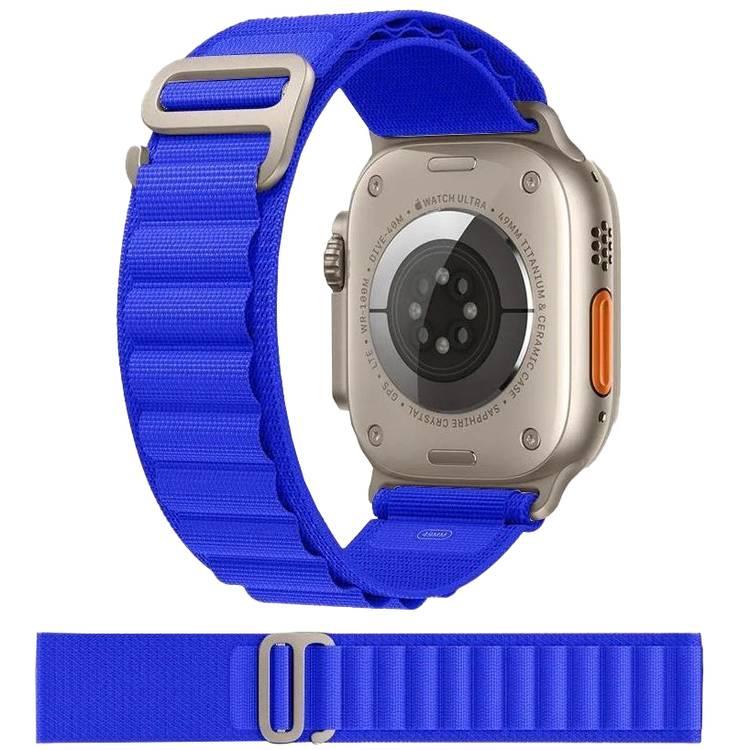 Gripp Alpine Loop نايلون Apple Watch Ultra Band - أزرق