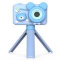 كاميرا رقمية من بورودو للأطفال مع حامل ثلاثي الأرجل - أزرق